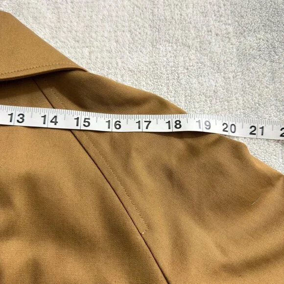 Sézane Clyde Trench Coat in Camel Size FR 44/US 12 - Picture 11 of 16
